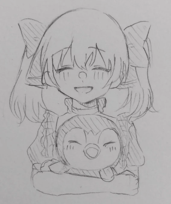 落書き(手袋忘れてた) 