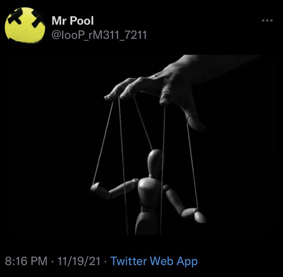 FoJAk3's tweet image. Mr Pool  11/19/21  9:16 PM est