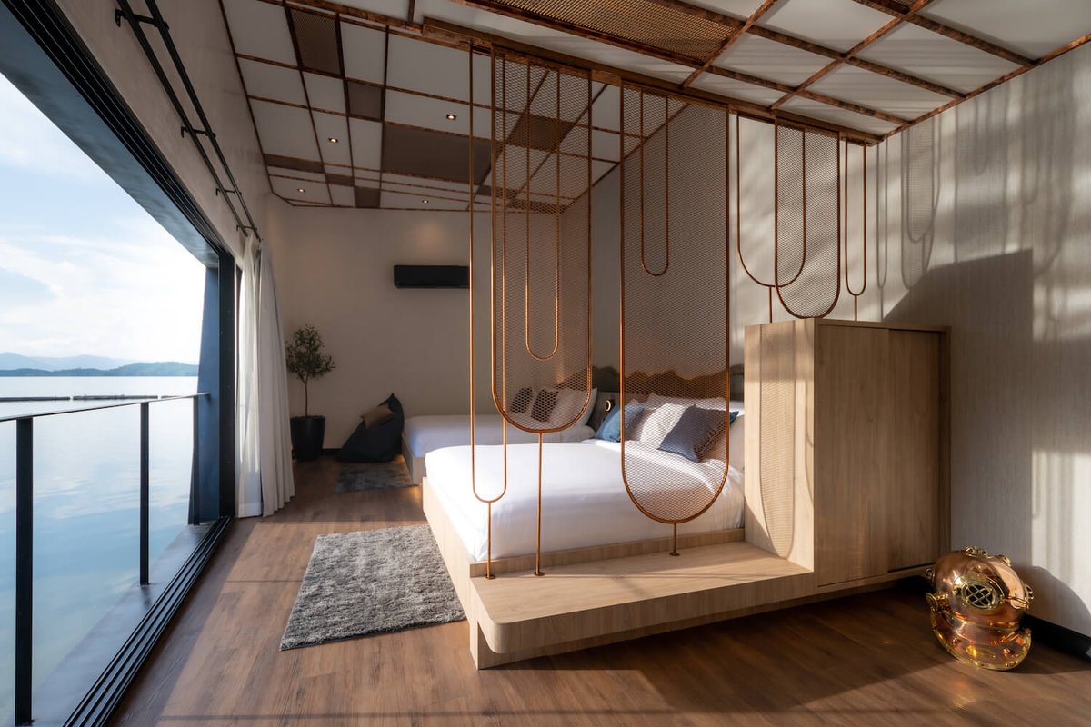 AmazingArchi's tweet photo. Pla 2: A Private Floating Resort in Si Sawat, #Thailand by Dersyn Studio Co., Ltd.
Read more: https://t.co/NROmBArPBN
Photography: Beer Singnoi
#resort #architect #architecture #amazingarchitecture #photography #realestate #nature #floatingresort #floating #floatinghouse #aerial https://t.co/eqhIK1fbps
