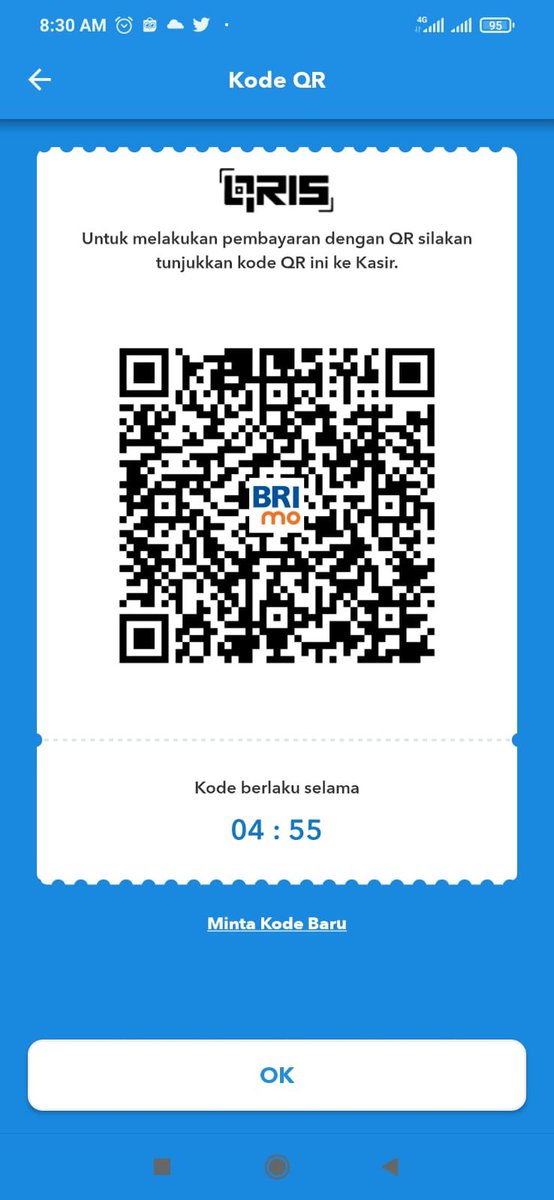 anggi_aeni's tweet photo. Pagi2 sarapan di mcd malah lupa bawa duit cash tulung bodoh bgt aku 😭 tp untung ada BRIMO jadi tinggal scan QR jadi aman dahh. Aplikasi yg sangat membantu banget ini dari BRI thank you bett dahh #ValidNoDebat @BANKBRI_ID https://t.co/EDLqOTdZO9