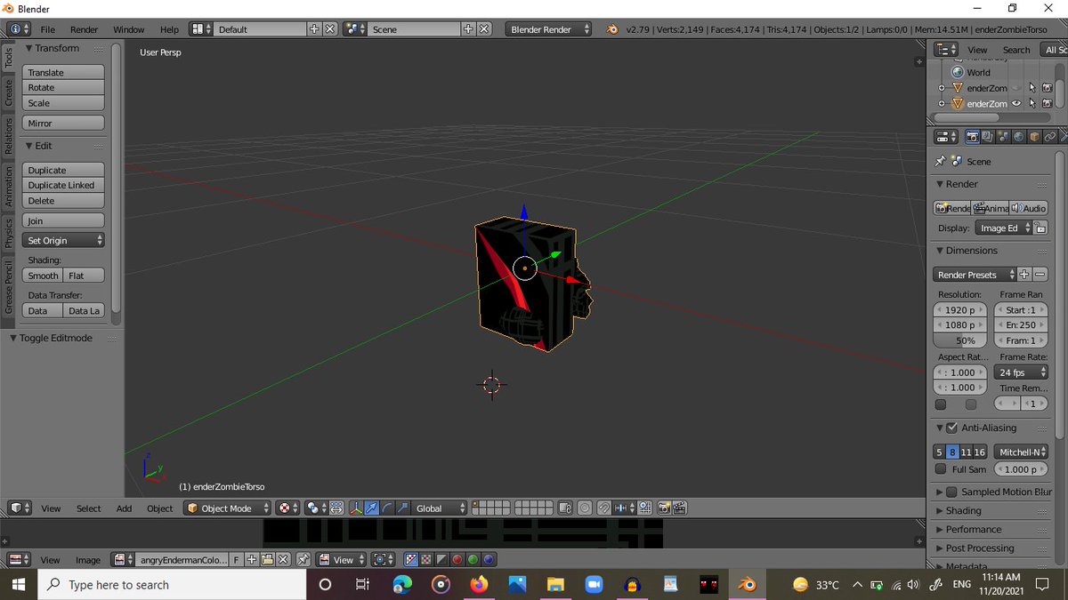 GorgeLinepeng37's tweet photo. BombSquad HSMP - Whispering Woods progress feed: Ender Zombie
#IndieGameDev #BombSquad #BombSquadMods #Blender3D https://t.co/8Gktu5xzXc