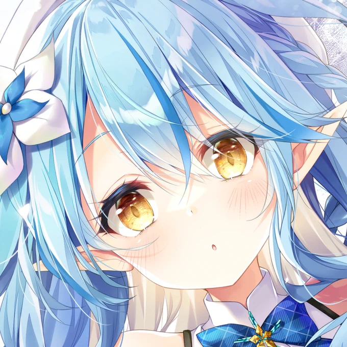 ❄️ラミィちゃん💙 #LamyArt 
