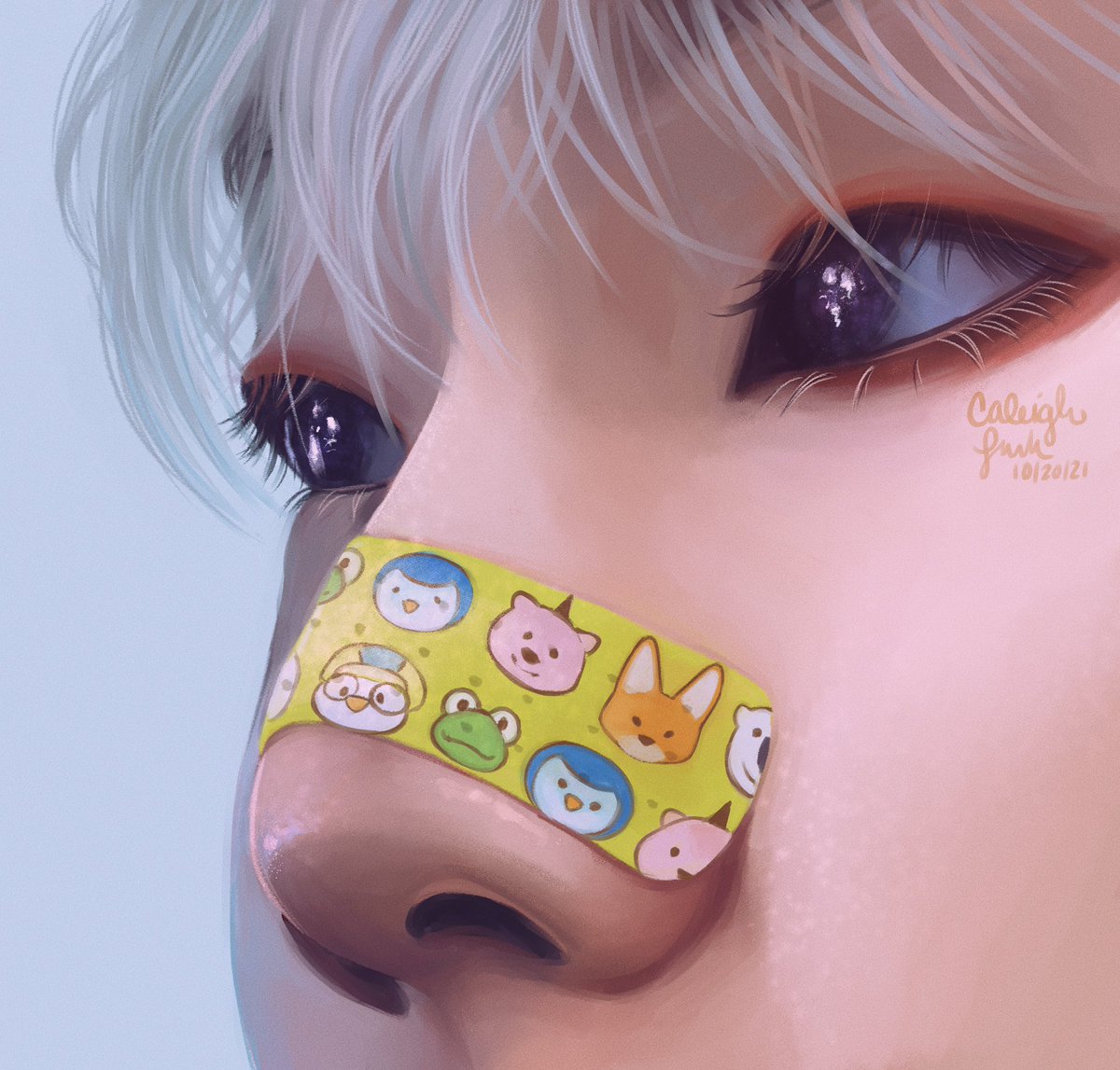 mingyushibe's tweet photo. hoshi bandaid 🐯

#hoshi #seventeen #seventeenfanart https://t.co/TeZOOKTbEg