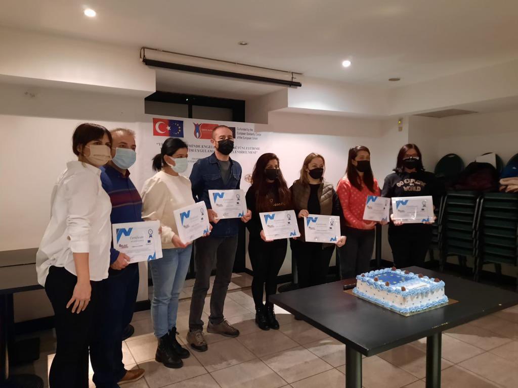 EskisehirHalk's tweet photo. Odunpazarı Halk Eğitimi Merkezi, Kadıköy Halk Eğitimi Merkezi ve Seadder’in yer aldığı Erasmus+ Yetişkin Eğitimi projesi “Yetişkin Eğitiminde Engelliler İçin Bütünleştirme Yoluyla Eğitim Uygulamasının Güçlendirilmesi” projesi de başarılı bir şekilde tamamlandı. 
#erasmus
#ohem https://t.co/KwkHAICxJf