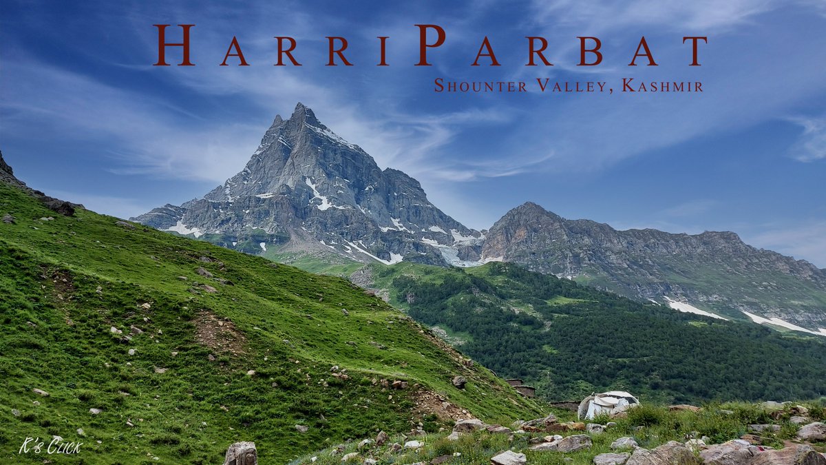 PakistanDestin2's tweet photo. Hari Parbat

5000 m is stand in the south of mighty Nanga Parbat 8126 m,  it is second highest peak in Neelum valley on edge of Azad Kashmir and Gilgit Baltistan.

🌲🇵🇰💖

#PakistanBeautiful
#ksclick
#pakistandestinationoftourism https://t.co/Bsi8UJNBKx