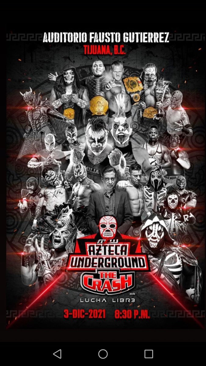 AlexMurillo_SW's tweet photo. Vaya cartel para el show de @MLW y @TheCrashLuchas en el que presentaran las primeras grabaciones de @AZTECALucha

#ThisIsLucha #MLWFusion #AztecaUnderground https://t.co/ErllAquv8n