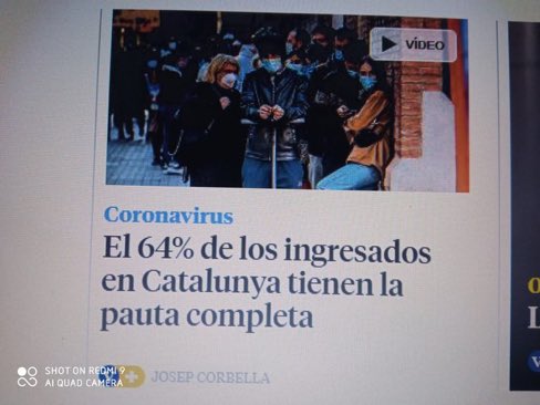 Vamos a ver los números relativos:
El 20% de la población (la no vacunada) da el 36% de ingresos —> 1.8 por cada no vacunada.
El 80% de la población (los vacunados) dan el 64% de ingresos —> 0.8 por cada vacunado.

1.8 / 0.8 = 2.25 veces más en no vacunados que vacunados.