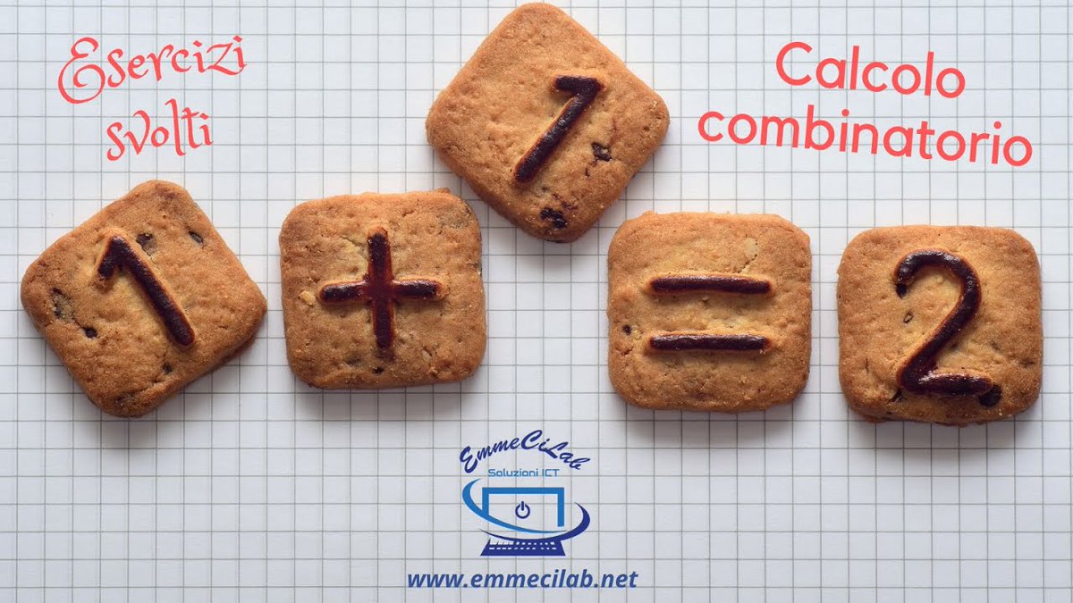 emmecilab's tweet image. #esercizisvolti #calcolo #combinatorio #matematica
youtu.be/7n3NdF_R5v4