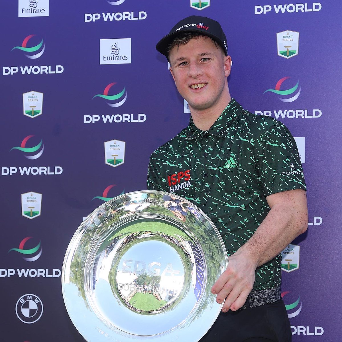 BrendanLawlor97's tweet photo. Unbelievable week in Dubai. Delighted to win the DP World Champs.
I hope I can continue to use this platform to inspire people that whatever barriers they face in life you can achieve great things. 
Thank you to the @europeantour &amp; all my sponsors for allowing me to tell my story https://t.co/IZaP0xJIZ5
