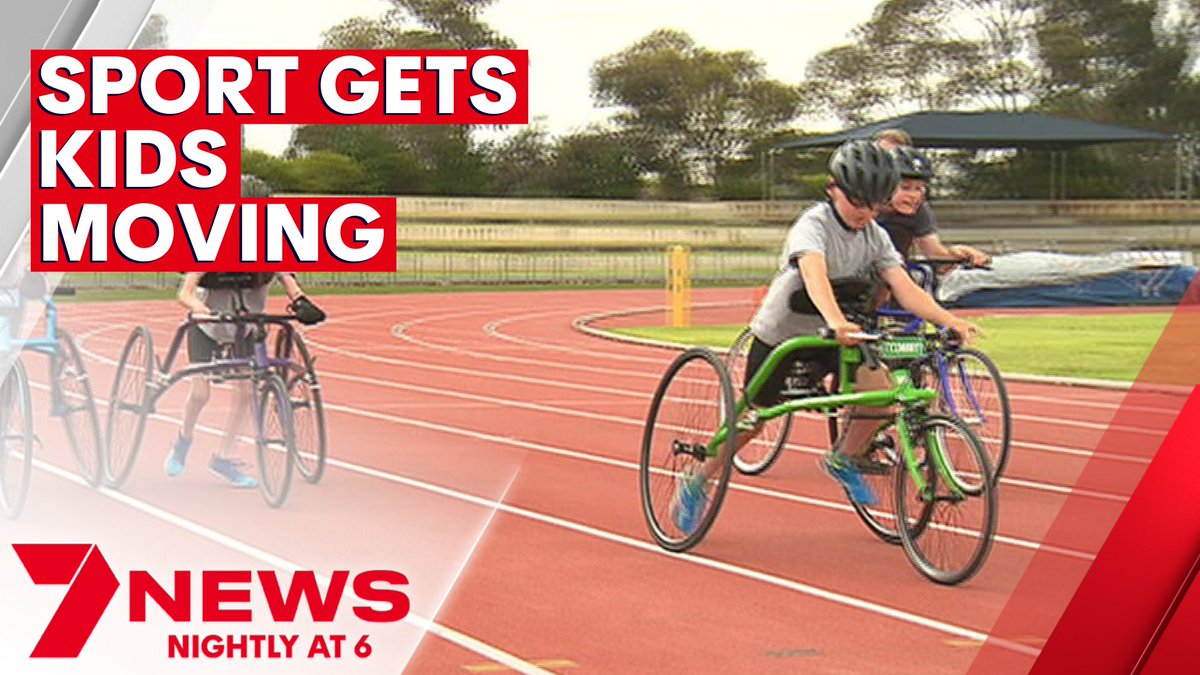 Adelaide scientists are the forefront of world-first research, testing the benefits of a new sport for kids with cerebral palsy. It is called 'race running', giving mobility-impaired children the chance to run independently. 7NEWS at 6pm | youtu.be/gWzldt9Noy8 <a href="/rosiebarnett_/">Rosie Barnett</a>