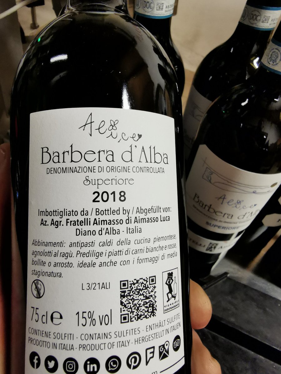 Is out!!!! Vintage 2018
#barberadalba #wine #autumn #daughter