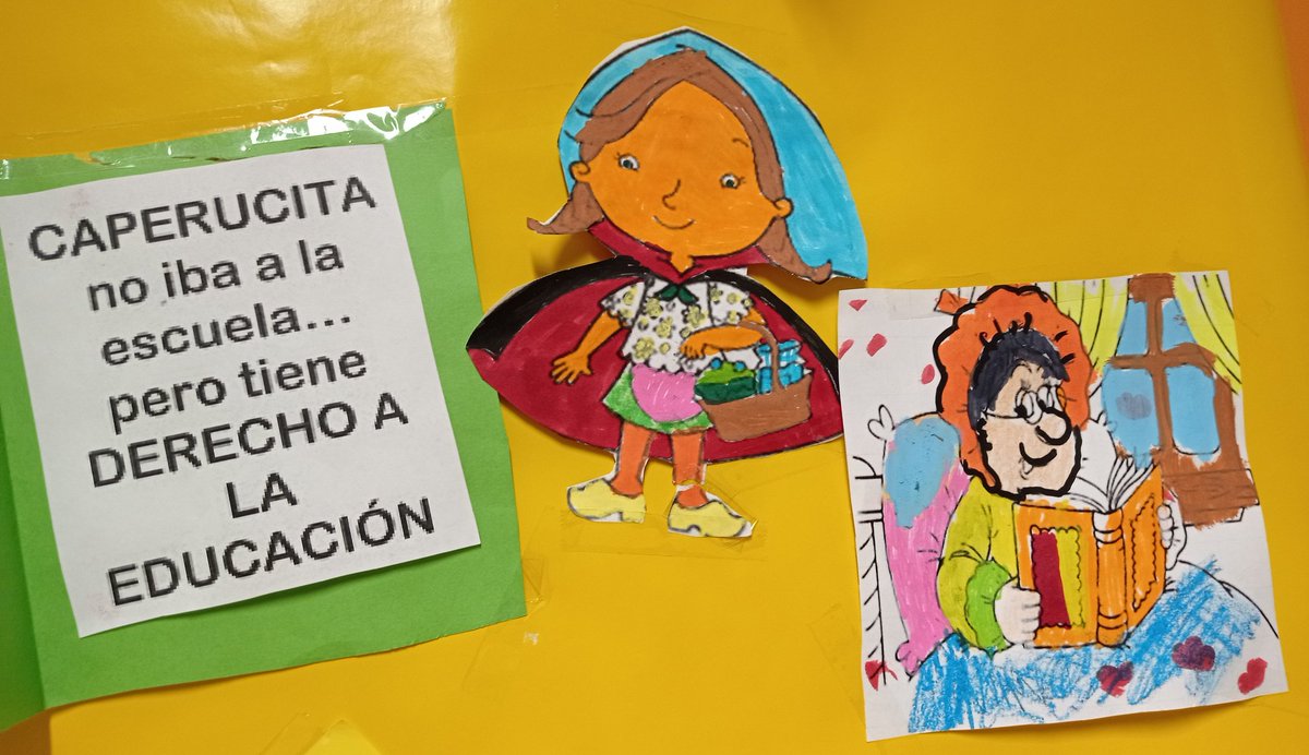 #DíaMundialDeLaInfancia
#20DeNoviembre

👪Es un día para dar a conocer los derechos de la infancia.
En las #AulasHospitalarias y la #AtenciónDomiciliaria lo hacemos a través de los cuentos populares.

#Concienciar de la importancia su bienestar y desarrollo.