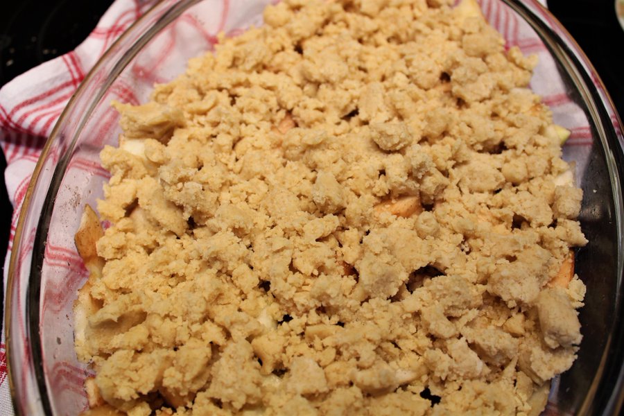 apple crumble recipe for 2