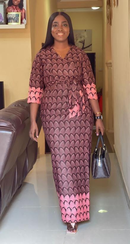 RhophysC's tweet photo. Our Wrap Dress is designed for the everyday woman.
Carefully tailored to accentuate every curve.
Order yours now!
Happy Customer😍
#wrapdress #rhophyscouture #fashion #design #styles #madeinSL https://t.co/RSnWNo54hY