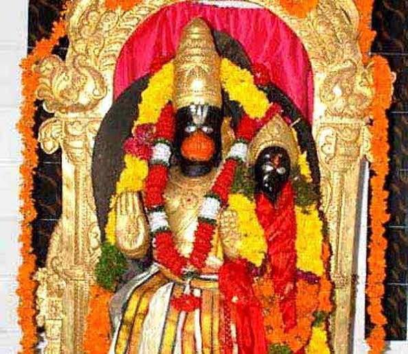 Dr. Mamata R. Singh on X: "DYK : HANUMANJI WAS MARRIED & There is only temple where he is worshipped along with his wife Suvarchala Devi Suvarchala Sameta Anjaneya Swamy Temple OR #