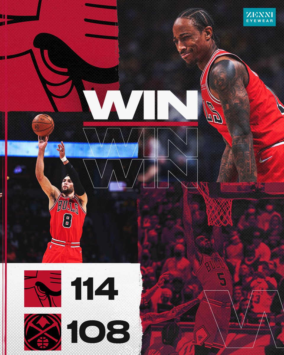 chicagobulls's tweet photo. Coming home from the road trip with 3 more wins! https://t.co/B8I2CNZwEP