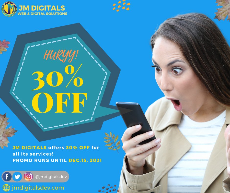jmdigitalsdev's tweet photo. 2/3
of such opportunity, grab it now! 
😮🤩

Email me so that we can talk about this offer 👉 jmdigitalsdev@gmail.com. 😉
Visit my website at https://t.co/wmGgnQ2jBh to know more.😉 https://t.co/HuCiFktsJb
