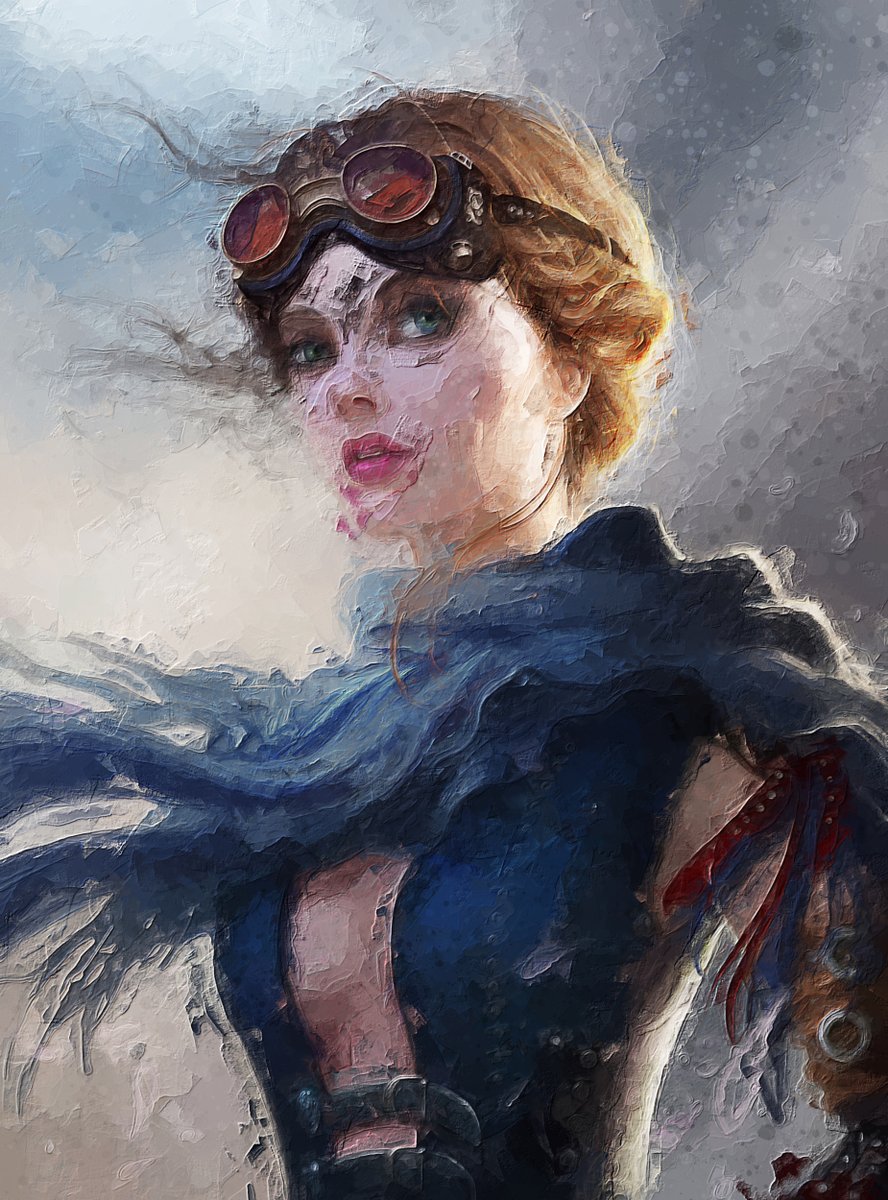 My new beautiful oil art "A girl from a fantasy world" already available😍
 
opensea.io/assets/0x495f9…