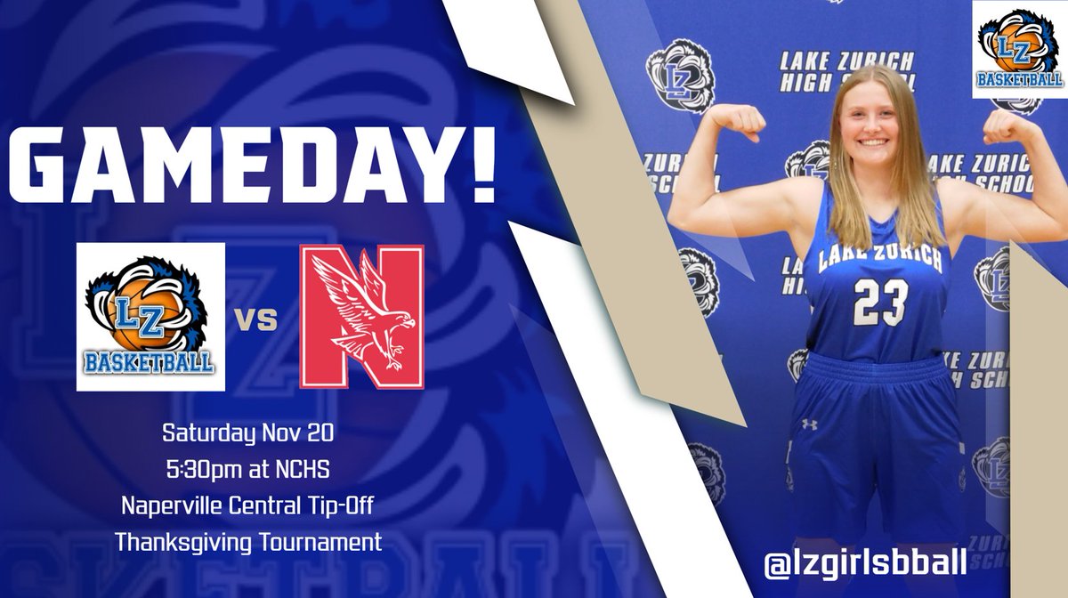 lzgirlsbball's tweet photo. Senior Elyssa Adams is looking forward to another strong effort tomorrow in Game 2 of the Naperville Central Tip-Off Thanksgiving Tournament.  #lznation #RISE #ubuntu https://t.co/AT2wWOo8eO