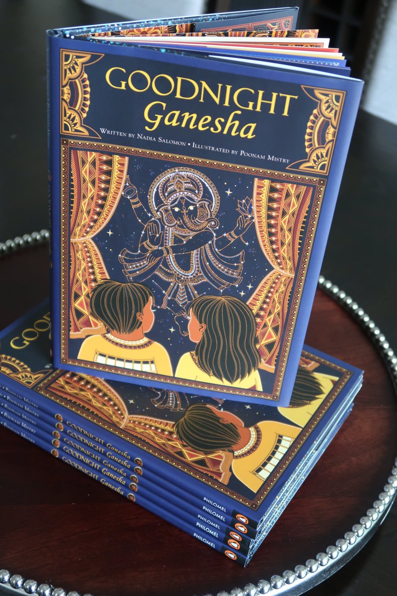 I have copies of @GoodnightGanesh a to share? Any takers? #BookExcursion #BookExpedition #BookHike #BookJaunt #BookJourney #BookJunkies #BookOdyssey #BookPortage #BookPosse #BookRelay #BookSojourn #BookSquad #BookTrek #BookVoyage #collabookation #kidlitexchange #LitReviewCrew