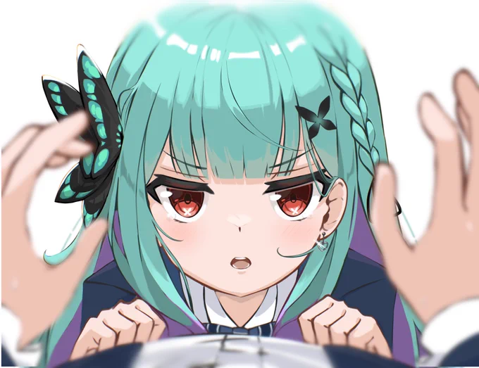 "あの子誰?!"
#絵クロマンサー 