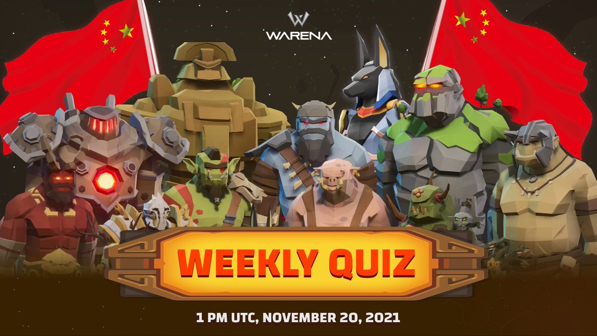 WarenaOfficial's tweet photo. #WarenaWeeklyQuiz

Saturday Special Quiz for China Community 😘

👀 Topic: Illuvium x Warena - NFT Cosplay Giveaway

📆 Time: 1:00 PM UTC (21:00 UTC+8)

📍 Place: https://t.co/qjfnrYhGFt

🎁 Prize: $10 worth of RENA for each winner/question https://t.co/P1GZxTMdHh