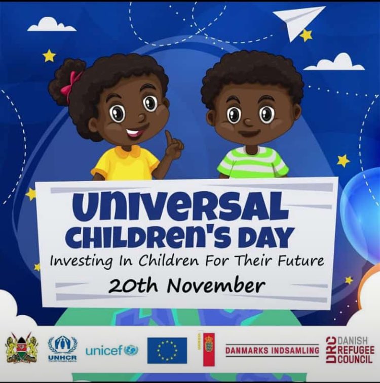 Indeed, when we invest our children, we will be investing in their future. As we celebrate #UniversalChildrensDay , children globally have an opportunity to grow and take lead in their lives. 

Many thanks to @drckenya, @UNHCR_Kenya , @UNICEFKenya , GOK and all partners.