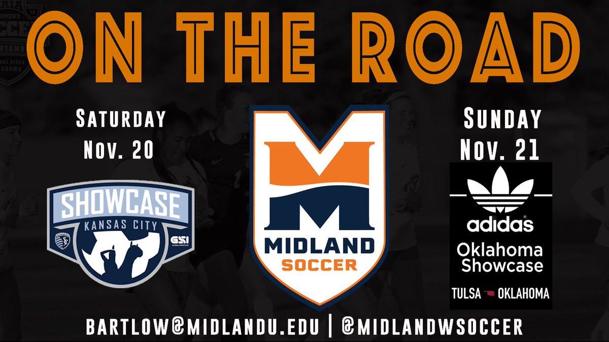 MidlandWSoccer's tweet photo. @midlandwsoccer will be at the #KansasCityShowcase on Saturday and the #OKShowcase on Sunday. #FutureWarriors send us you game time, field, and jersey number. #family #cu1ture #fifo #relentles https://t.co/h6hdkEhbA4