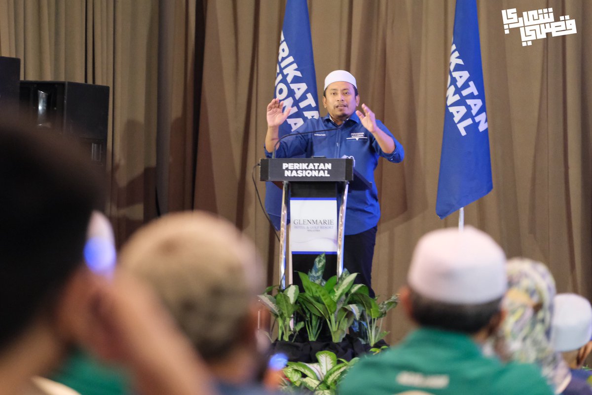 FadhliShaari's tweet photo. Gambar-gambar sekitar Ceramah Grand Finale Melaka Bangkit malam tadi di Glenmarie Hotel and Golf Resort, Shah Alam. https://t.co/BYy9uItISF
