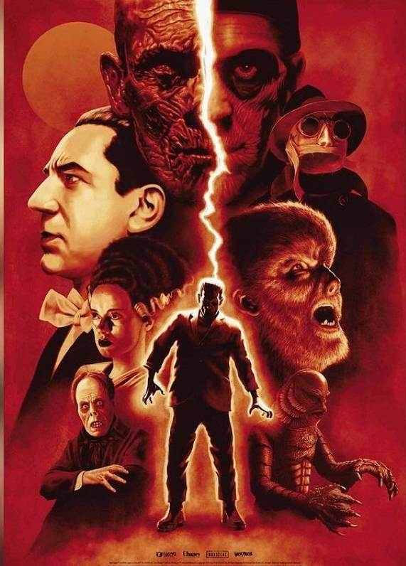 Universal Monsters Art