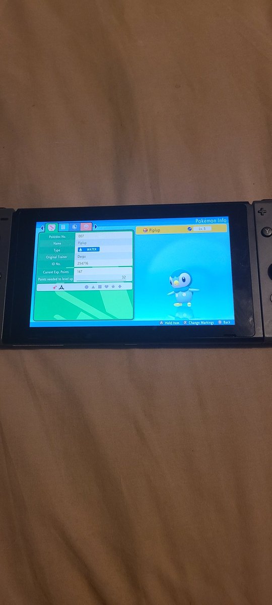 DHFC_Derpz's tweet image. Haven&apos;t tweeted in foreverrr. Anyways...
Earlier today I got myself #PokemonBrilliantDiamond !
I also decided to soft reset for a shiny piplup! I got it within one to two hours! I&apos;m incredibly happy with the luck!