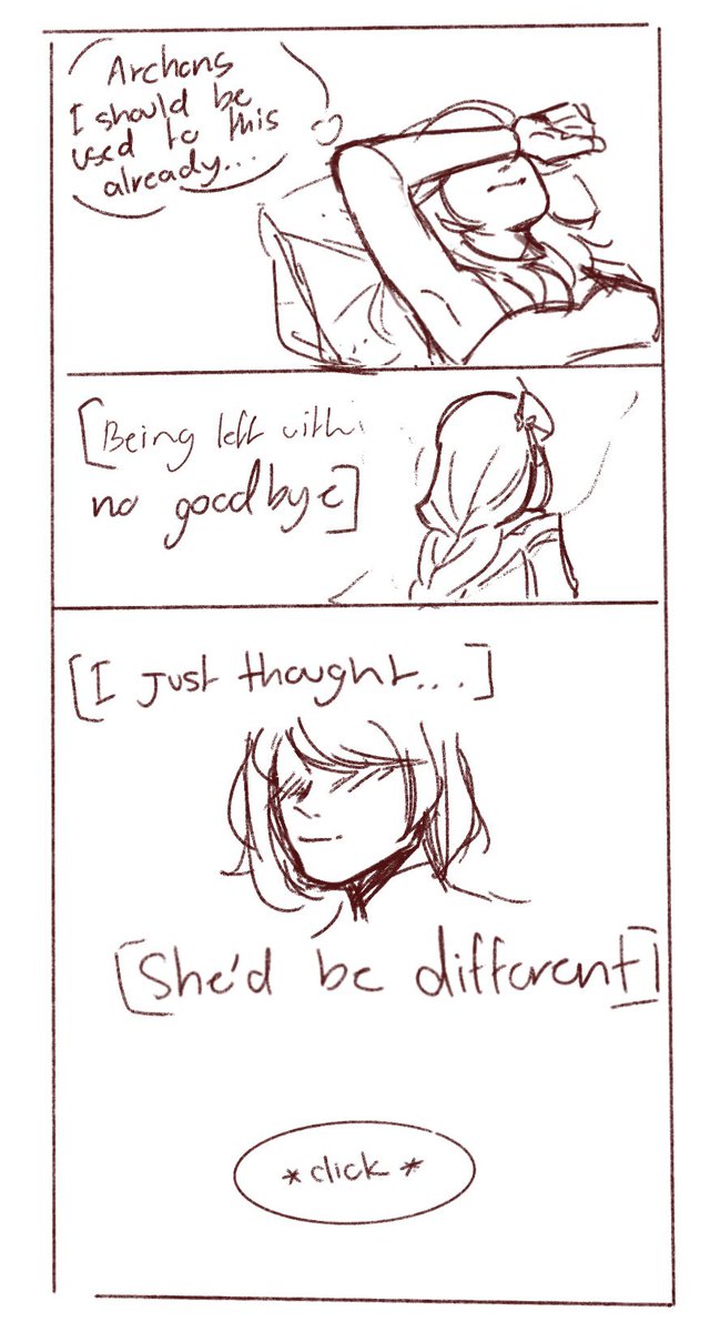 mkay_draws's tweet photo. Yae has abandonment issues and sara finds its rude to leave without permission #yaesara https://t.co/exGr2IH5qL