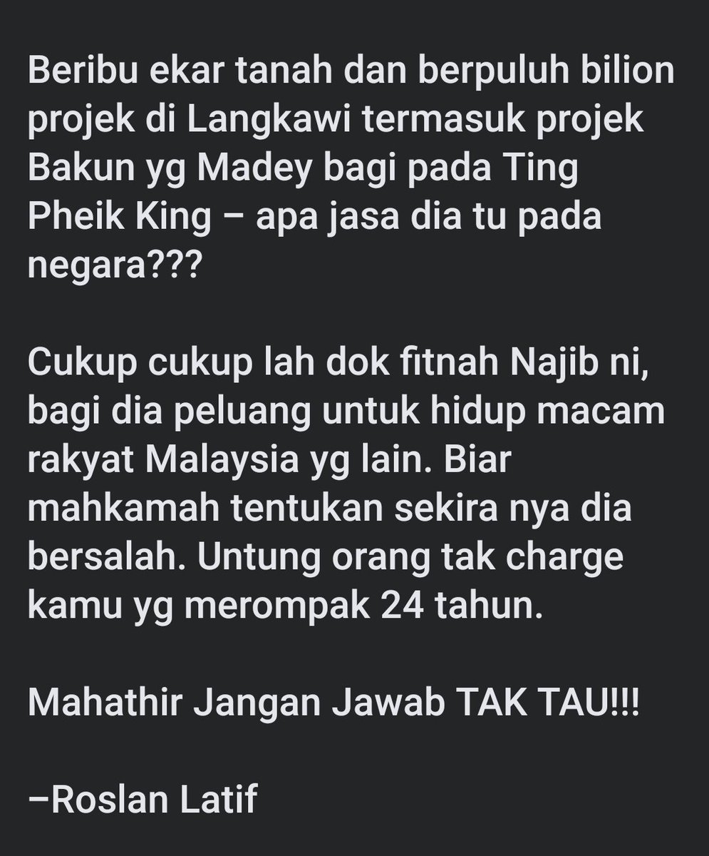 mimimarinajaaf1's tweet photo. Tolong jawab @chedetofficial !!!
Rakyat sudah muak meratah fitnah hasad dengki &amp; busuk hati kamu terhadap DS @NajibRazak . https://t.co/WbwHyc1dQr