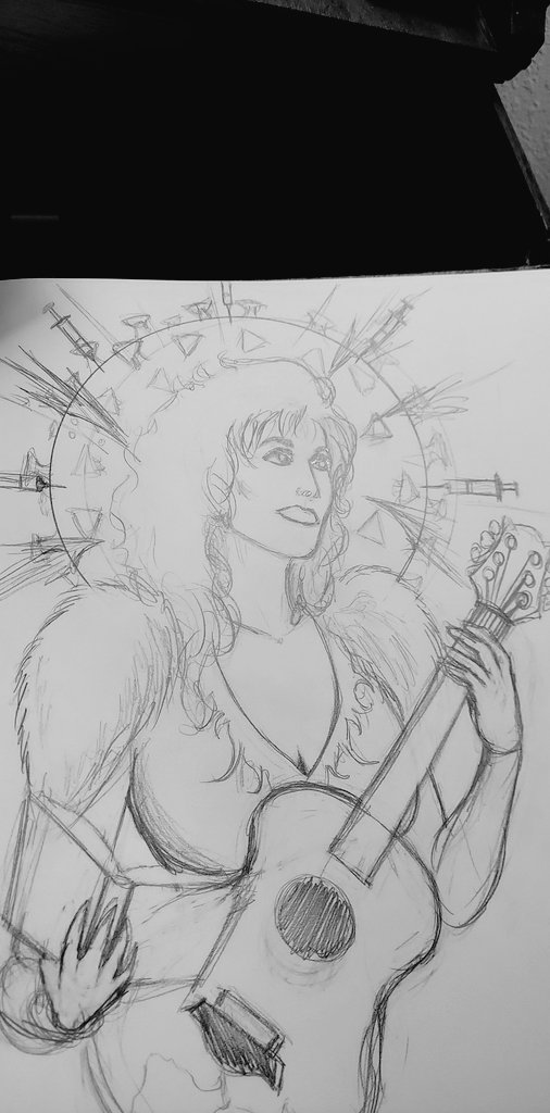 FullFaceSmile's tweet photo. Working on a commission for a dear friend, I give you
The amazing
@DollyParton
It will be a watercolor painting. 
If you have any questions about the meanings in the piece just ask.
LoveAll
#dollyparton #analogartbyadam #traditionalart #dolly #music #WIP #ArtistOnTwitter #artist https://t.co/pV2gAXMS8c