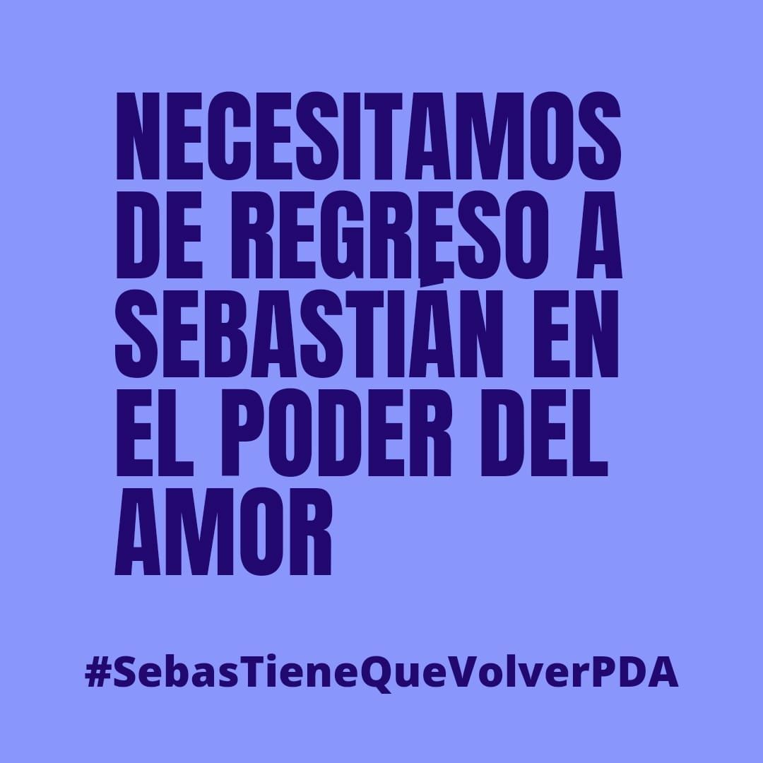 valery207's tweet photo. #SebasTieneQueVolverPDA https://t.co/eP7jwJ6KKv
