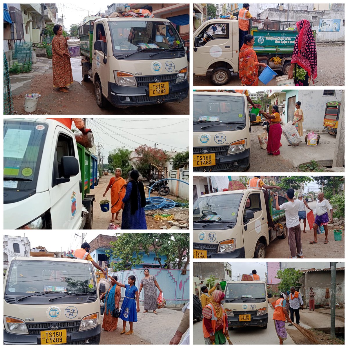 MC_Nizamabad's tweet image. Door to door garbage collection...#NMC team aims at maintaining litter free Nizamabad... Support our #frontline warriors by stopping people from throwing of waste in public places...
Div No:42
@KTRTRS 
@arvindkumar_ias 
@Collector_NZB 
@cdmatelangana