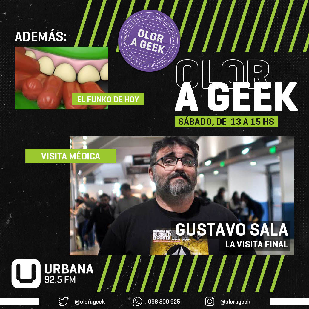 ¡PENÚLTIMO AROMA! Lo olemos con la presencia de nuestro experto <a href="/tintadown/">Gustavo Sala</a> y la música, la información y las pavadas de siempre. Desde las 13.00 por @urbana925