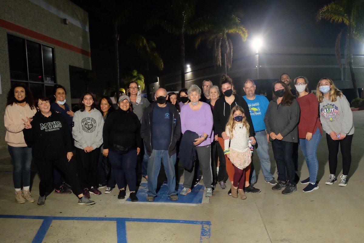 Much love &amp; gratitude to all of our wonderful volunteers tonight! We packed 225 holiday baskets in record time. Thank you all. 

Tomorrow morning we will add turkeys &amp; pumpkin pie. Then these holiday meals will be on their way into the homes of the community we love and serve.
