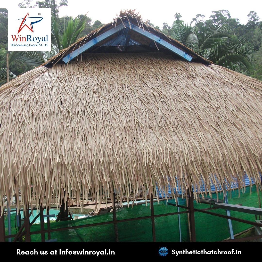 WinRoyalpune's tweet image. Install it and forget it! We use HDPE &amp;amp; PVC for our Thatch Roofs, which make them maintenance-free in all seasons &amp;amp; climatic zones.
syntheticthatchroof.in
Info@winroyal.in 
#syntheticthatchroof #thatchroof #interiordesign #architecture #architectdesign #landscapedesign