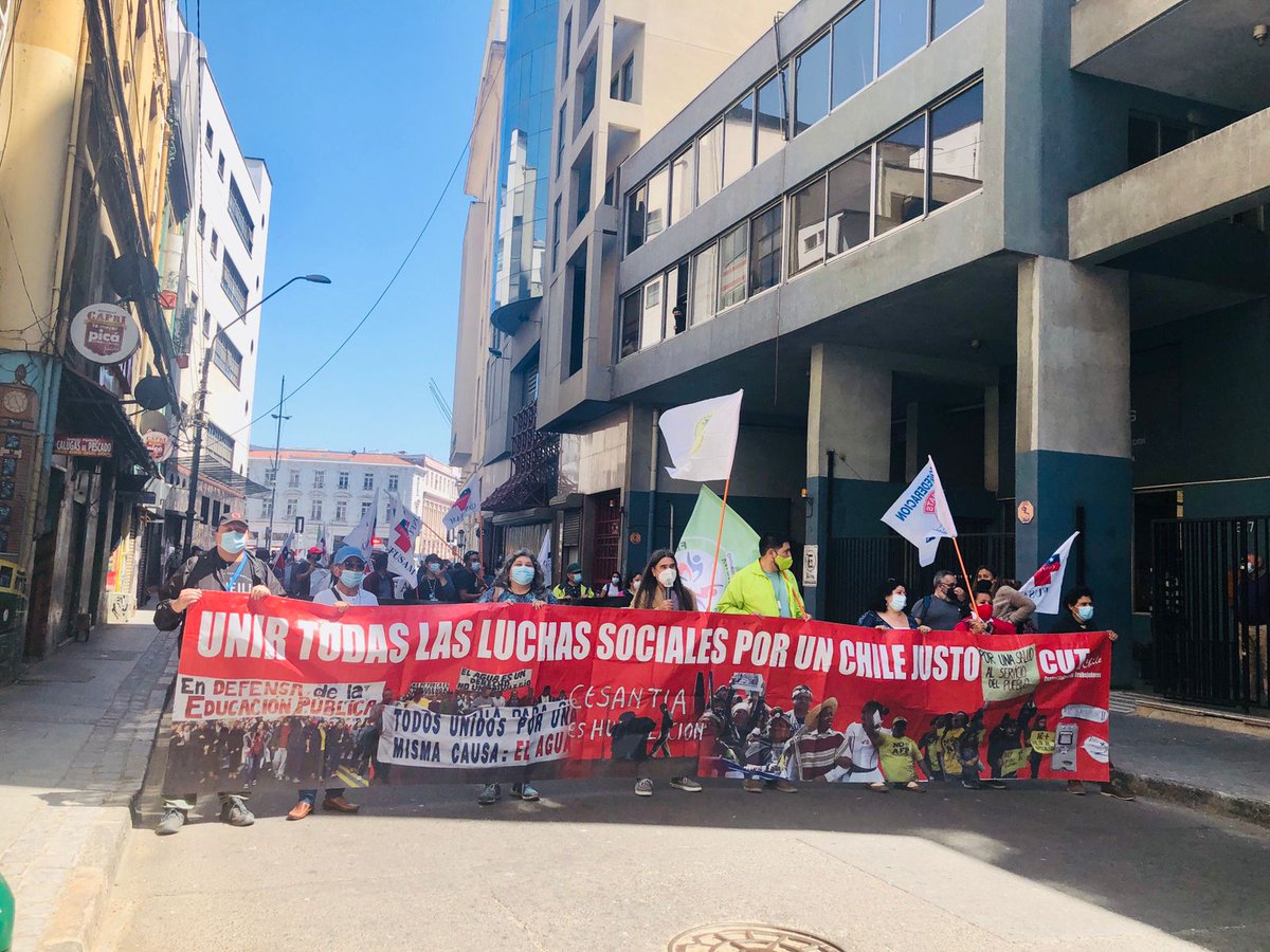 Fedasap's tweet photo. 📸 #ReajusteSectorPúblico | Martes 23 de noviembre las organizaciones de la #MSPCUT, nos movilizamos y  acompañaremos el inicio de la negociación del reajuste. ✊🏾
#ANEFPresente #CUT #FEDASAP https://t.co/PbYHpBHLNn