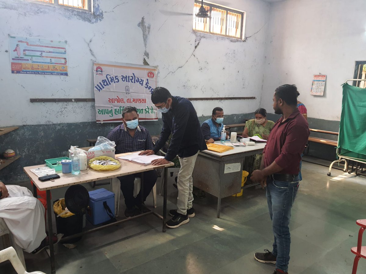 thokalol1's tweet photo. Seva setu program at Aazol primary school - covid vaccination #HarGharDastak
@thokalol1 @AmitShah @CollectorGnr @PMOIndia @MoHFW_GUJARAT @DyDDOGnr https://t.co/bKrXsjhA8Y