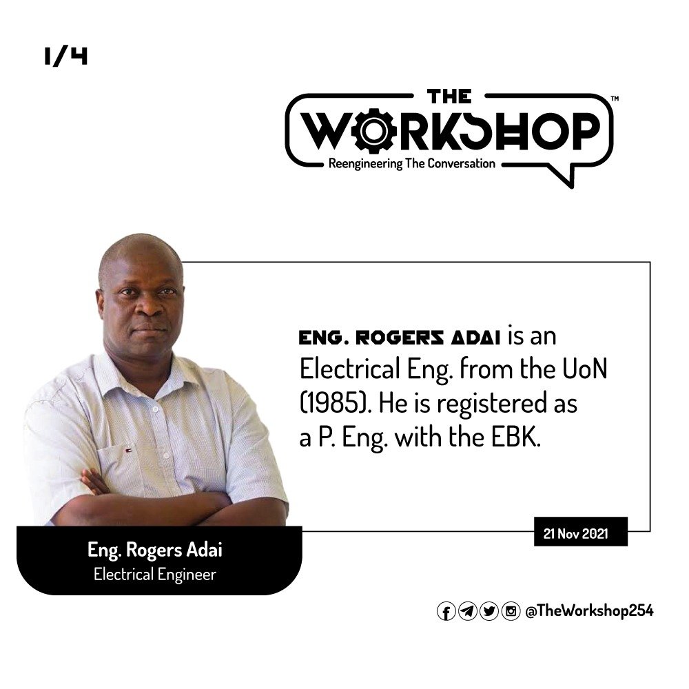 TheWorkshop254's tweet photo. Eng. Rogers Adai is an Electrical Eng. from the @uonbi (1985). He is registered as a #PEngKE. with the @EngineersBoard.

#TheWorkshop254
#JkuatTechExpo11 https://t.co/c6HFYpt7J9