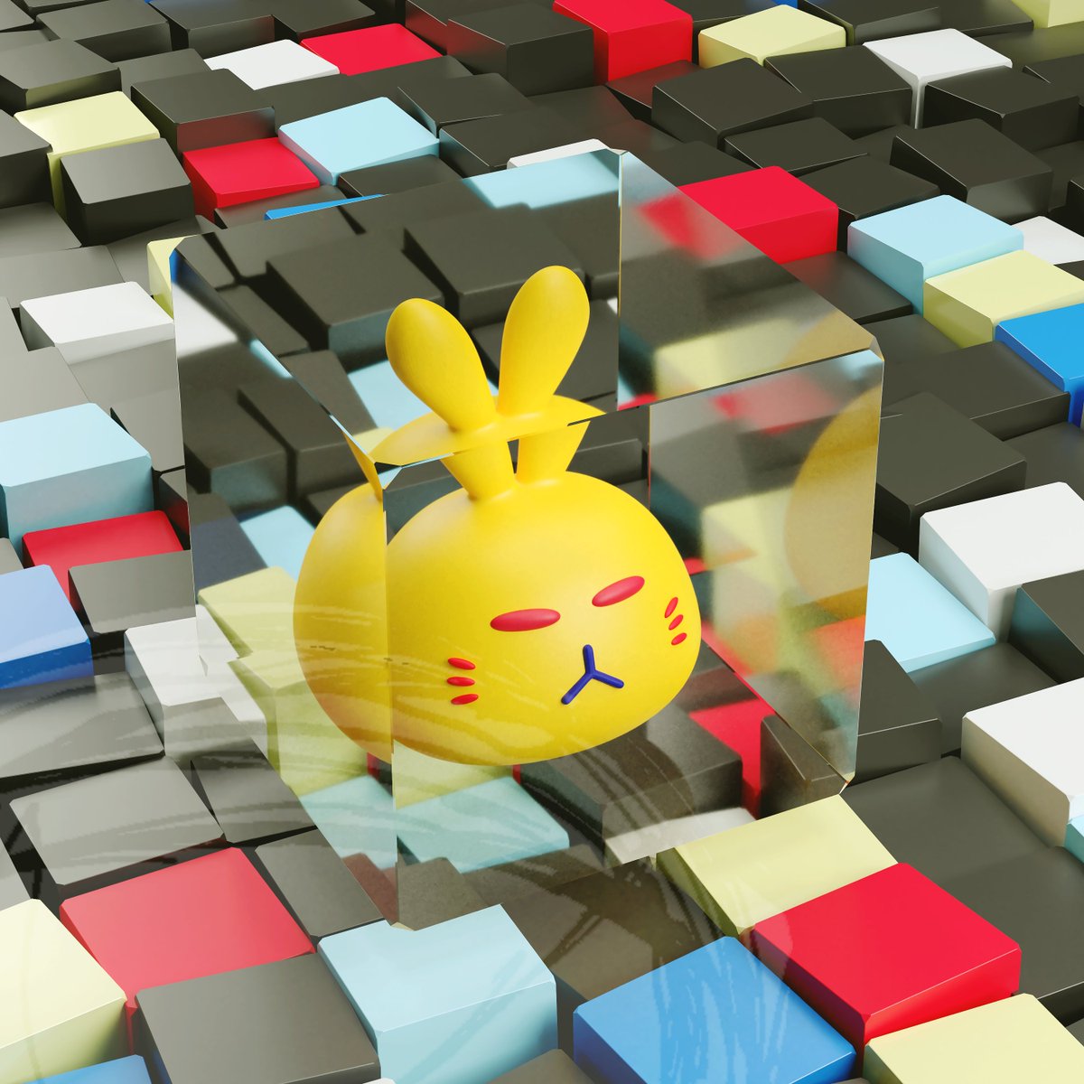 We have the initial NFT giveaway plan just before the end of this November on #opensea 
Don't forget to follow.
The giveaway #Bunny_Head_Glass_Cube is just here!
🥳🥳
Wallet Address : 
0x5363394dA8d47Be1b13e00bA984C5A2da65743FB