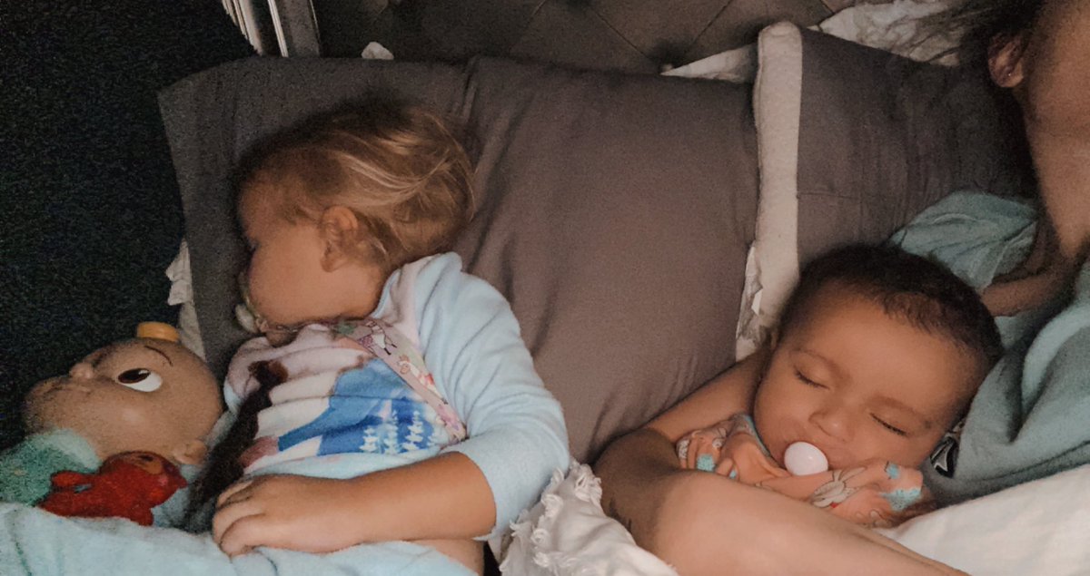 laurenlong_'s tweet photo. it’s bittersweet moments like this that make me not want to spend my weekends any other way…both my sweet babies are with their “ren ren”🥺💜 https://t.co/a5u9AxG4LL