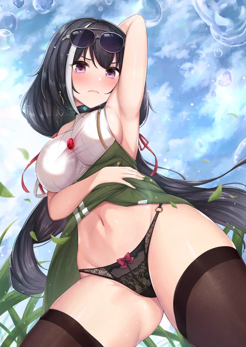 #いいふとももの日
おっぱいとふともも大好き☺️ 