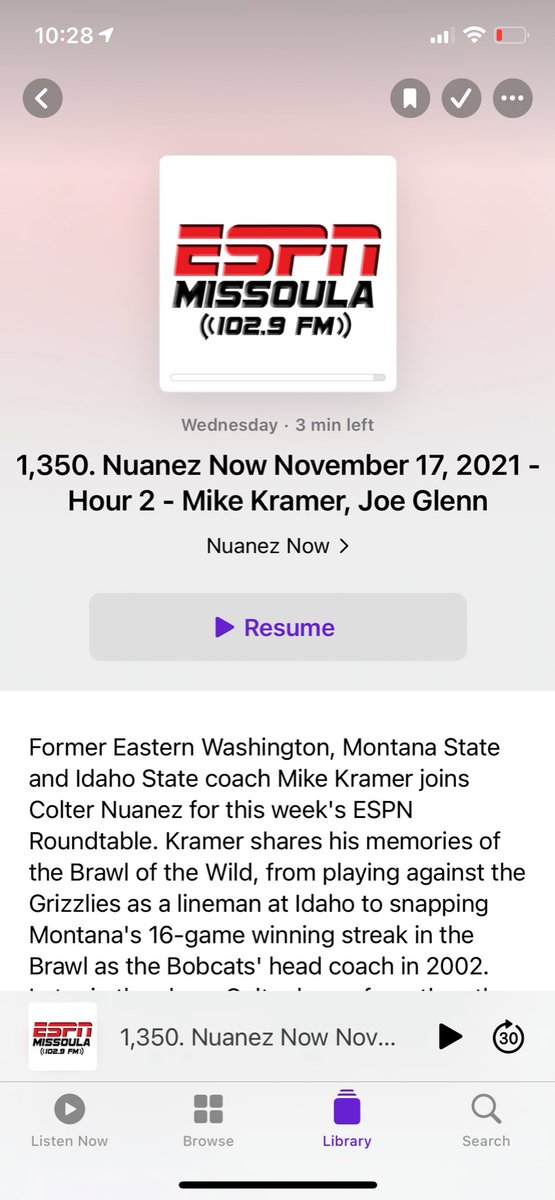ghkramer's tweet image. Such a fun throwback to listen to on the way back to mom &amp;amp; dad’s after the Coug win in foggy Pullman! Looking forward to watching a fun Cat-Griz game tomorrow! Great work @Colter_Nuanez!