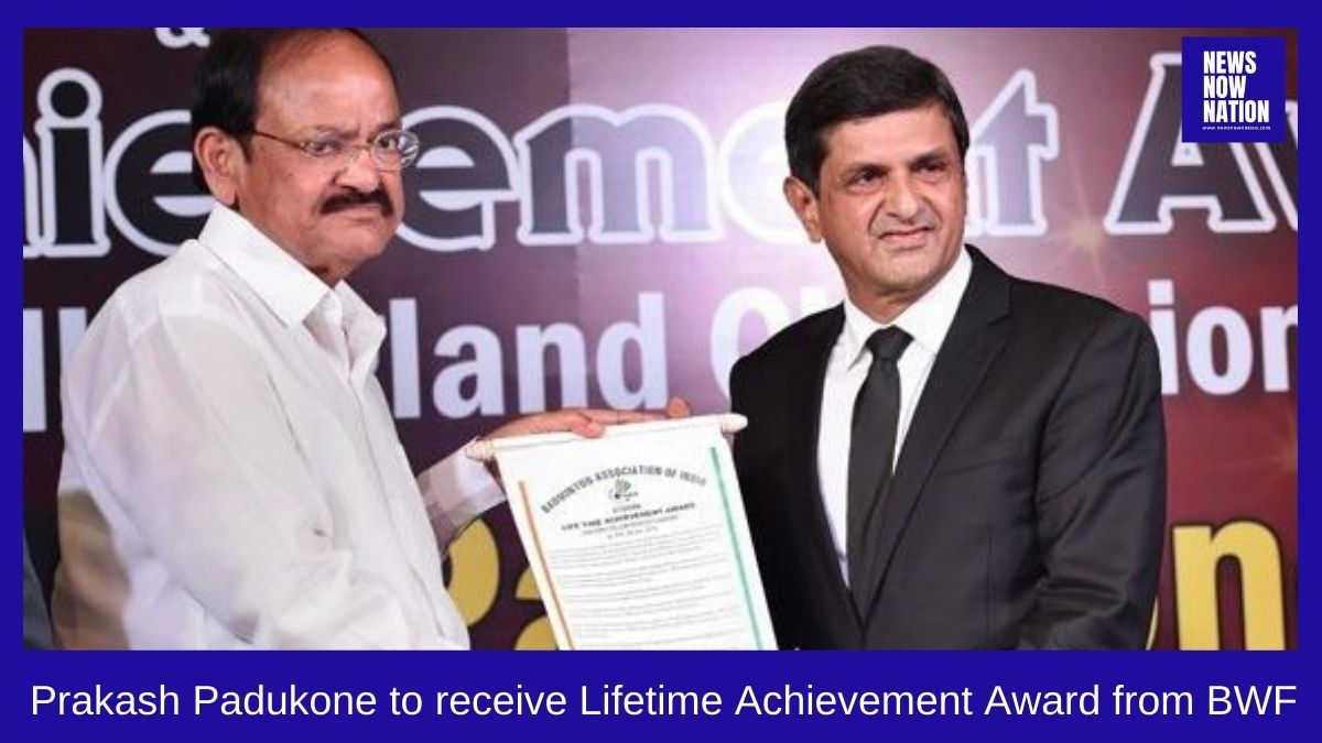 Prakash Padukone to receive Lifetime Achievement Award from Badminton World Federation 
#PrakashPadukone #LifetimeAchievementAward #BadmintonWorldFederation