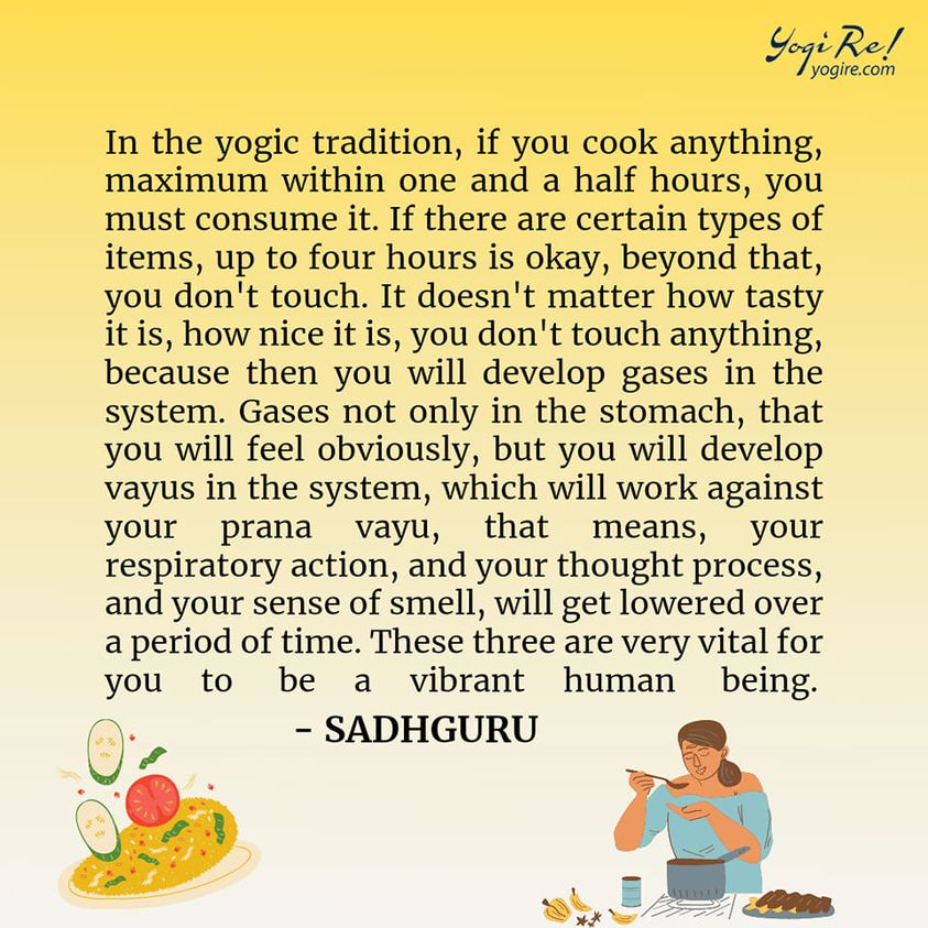 yogire_me's tweet photo. 𝐅𝐨𝐨𝐝 𝐚𝐧𝐝 𝐁𝐫𝐞𝐚𝐭𝐡𝐢𝐧𝐠 𝐓𝐢𝐩𝐬 𝐟𝐨𝐫 𝐇𝐢𝐠𝐡 𝐄𝐧𝐞𝐫𝐠𝐲 𝐋𝐞𝐯𝐞𝐥𝐬

Further reading - https://t.co/73DVajdGqn

#yogire #sadhguru #aahar #aaharonline #food #earright #pranavayu https://t.co/MJTDqQNWws