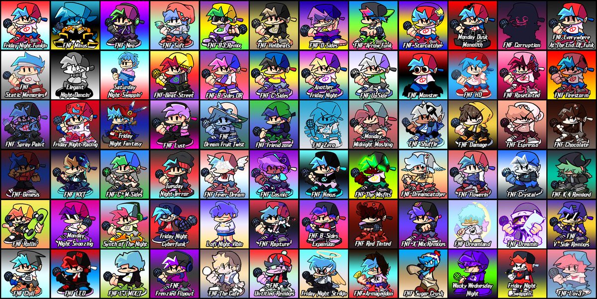 AsepDisneyDream's tweet image. #FNF Done for FNF Remix Collection. LMAO