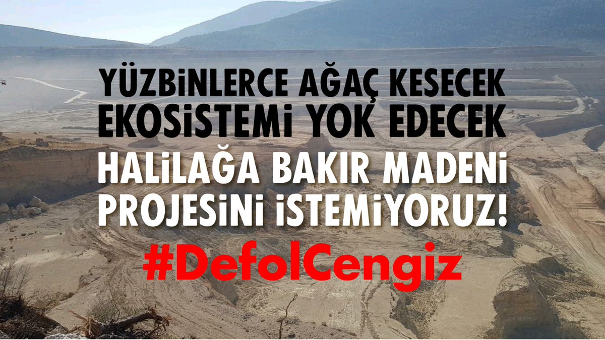 Kazdağları ekosisteminde madencilik olmaz demiştik. Yarın saat 11.00 de bilirkişi keşfinde bir kez daha söyleyelim.
Çanakkale Çan Halilağa. 
#KazDağlarıHepimizin #SuVicdanNöbeti
